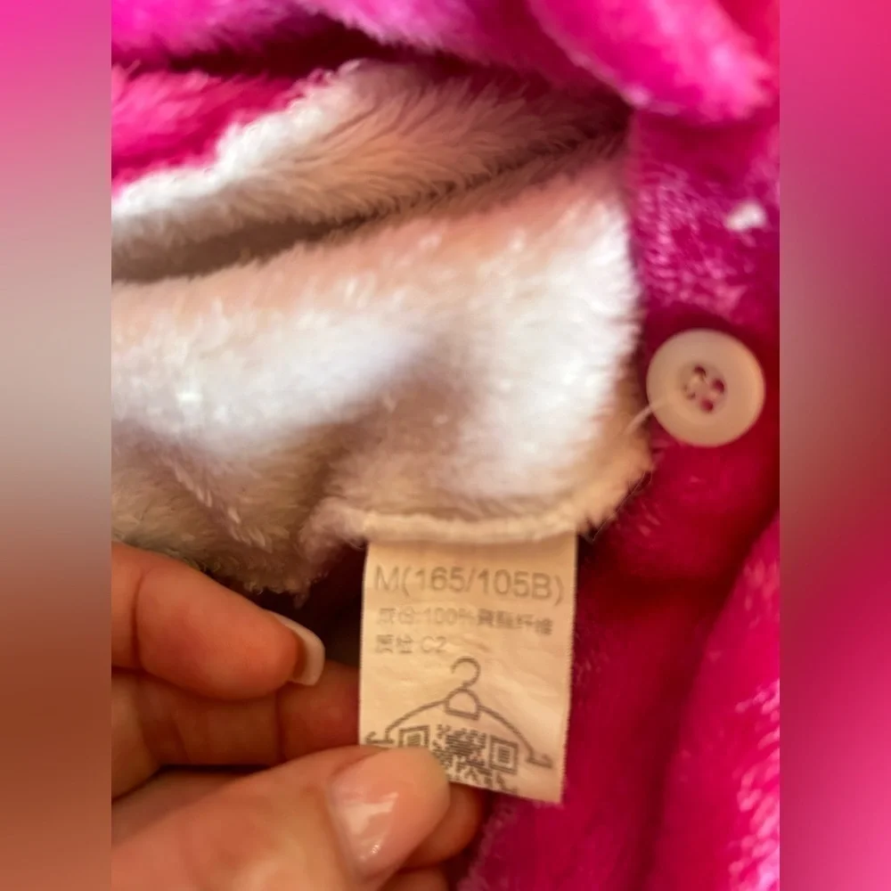 Plush unicorn onesie/costume